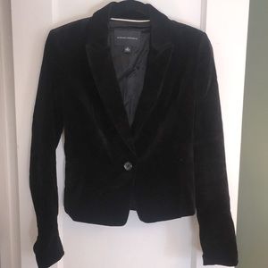 Banana Republic Velvet Blazer, Size 0.